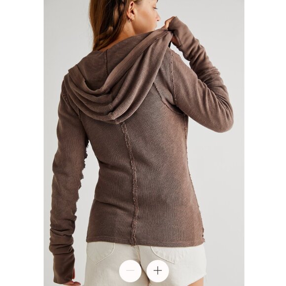 We the Free Adventurer Hoodie, Espresso Martini - Picture 2 of 9